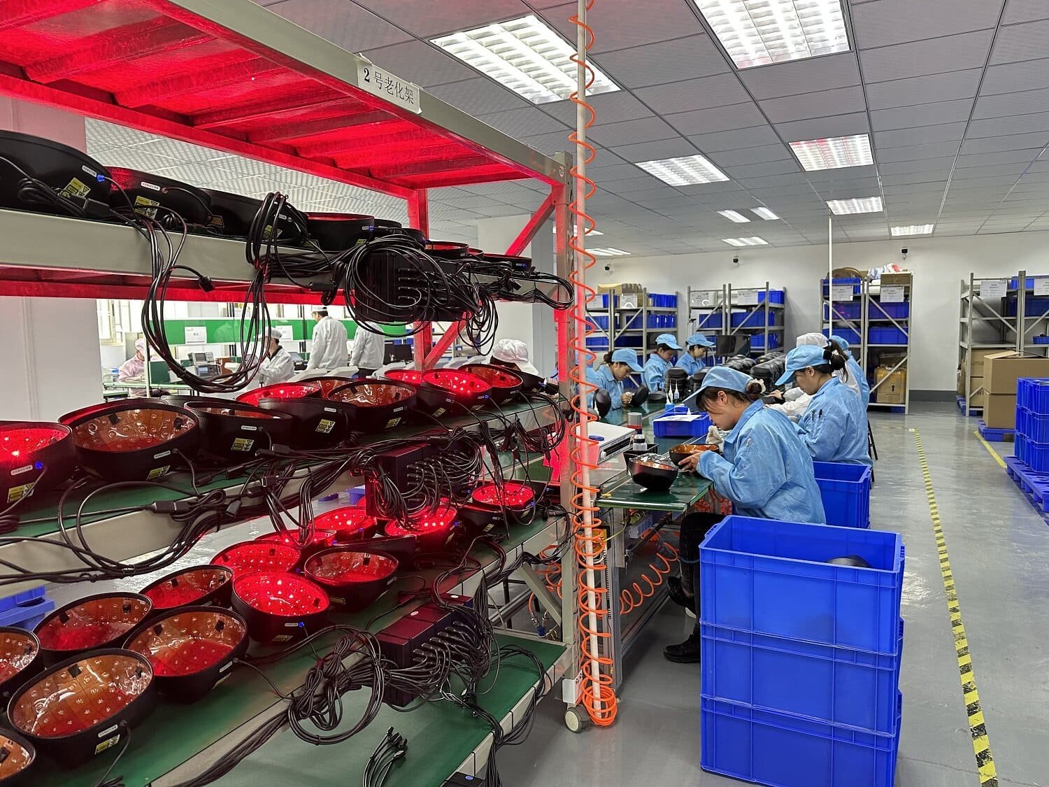 Factory production area