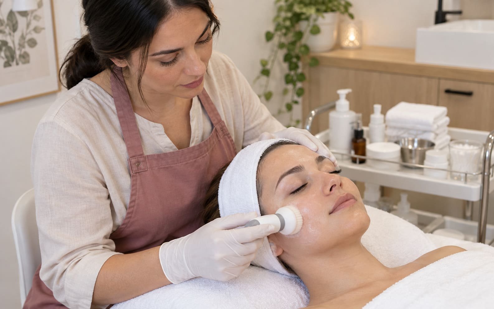 Illustrative Beauty Salons & Skin-Care Studios equipment setting