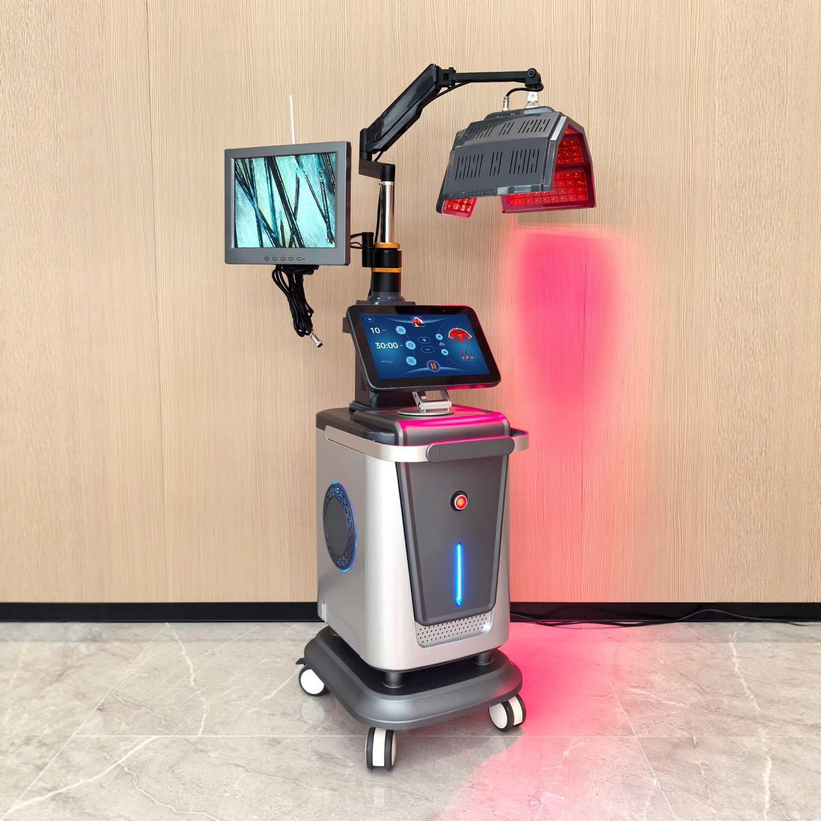 Scalp Care Hair Regrowth Machine with Scalp Detector Spray image 2